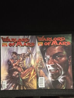 Warlord of Mars Comic Lot (2) Dynamite – John Carter / Sword & Sorcery